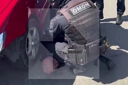 ФСБ показала видео задержания требовавшего с россиянина выкуп за отца украинца